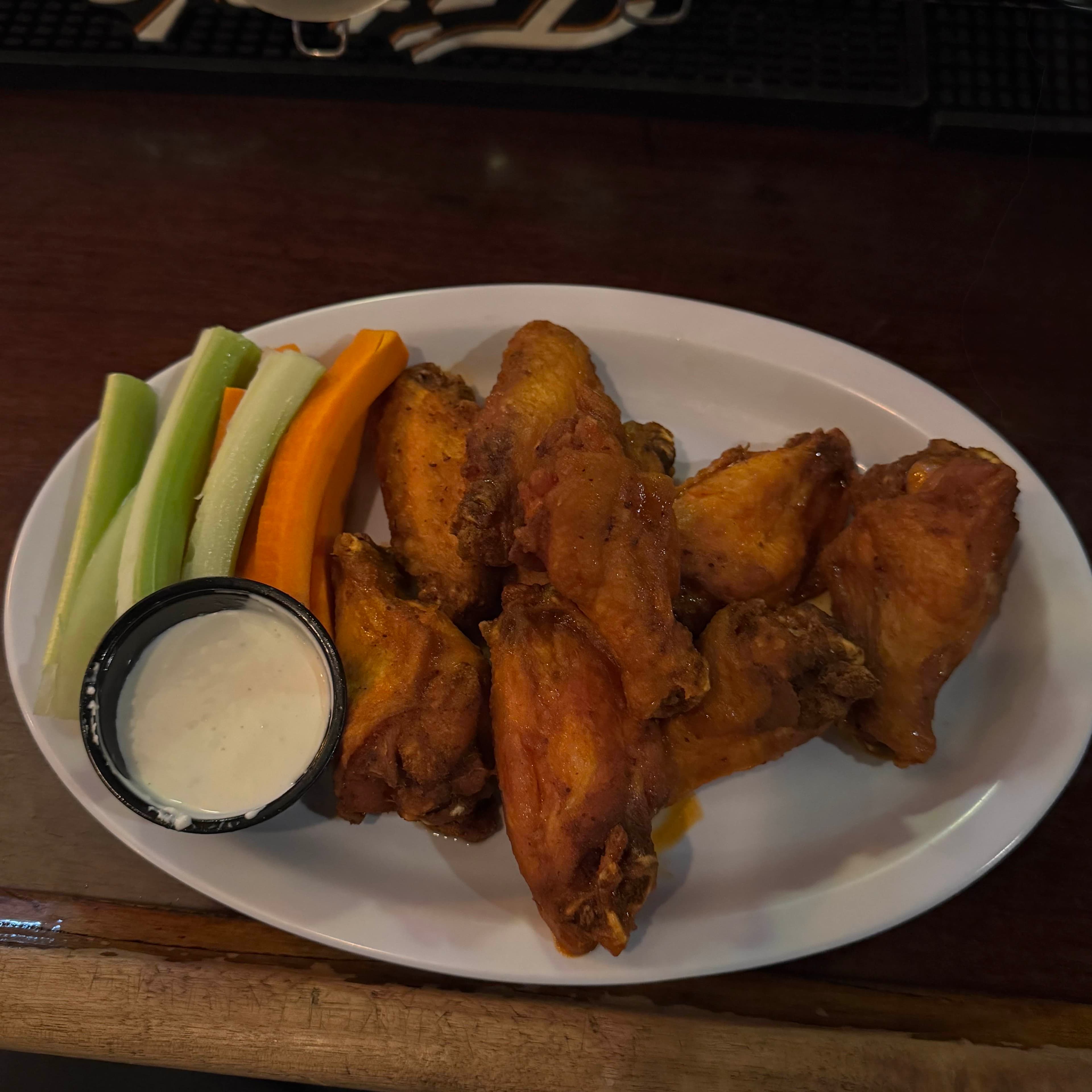 Buffalo wings from Black Sheep